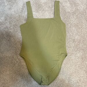 Old Navy Olive Green Bodysuit